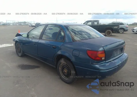 2002 Saturn Sl из США, поврежденный, VIN 1G8ZH52802Z117182